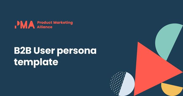 B2B user persona template